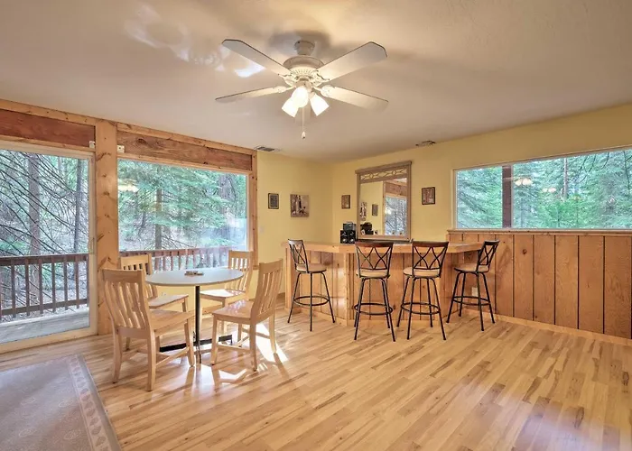 Walk To Big Trees State Park: Cabin W/ Deck!