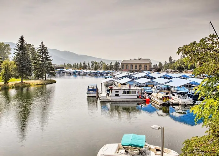 Lake Pend Oreille Condo W/ Porch & Mountain View!